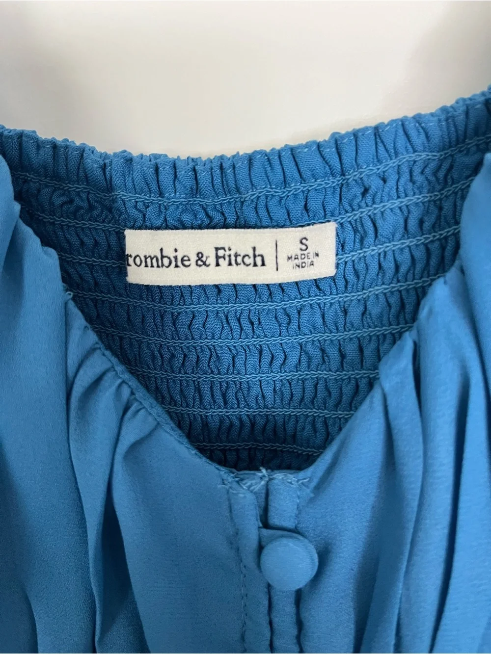 Abercrombie and Fitch Blue Midi Dress Small